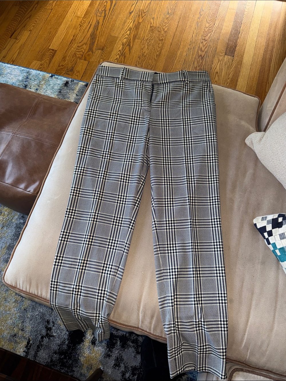 Talbots Gray Plaid Women's Dress Pants